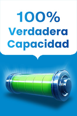 100% Verdadera Capacidad