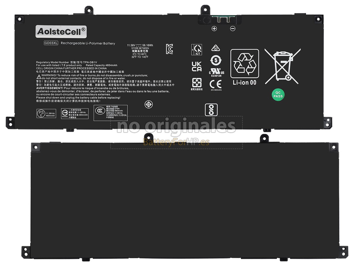 batería para HP N66215-001