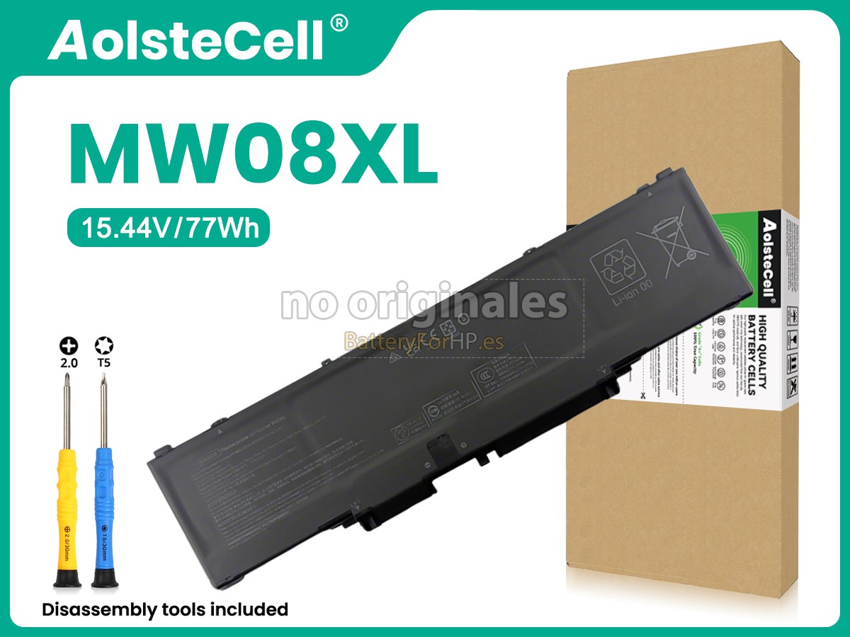 batería para HP MW08077XL