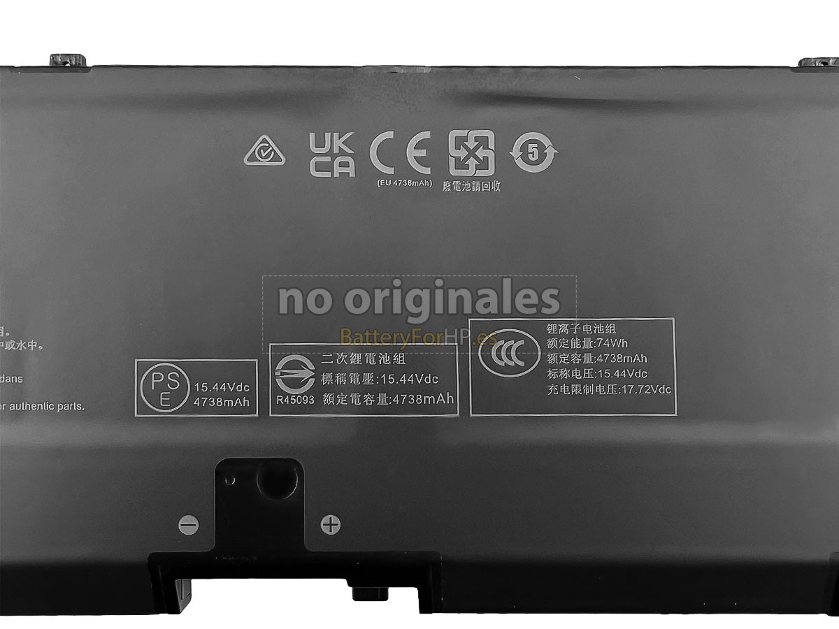 batería para HP MW08077XL