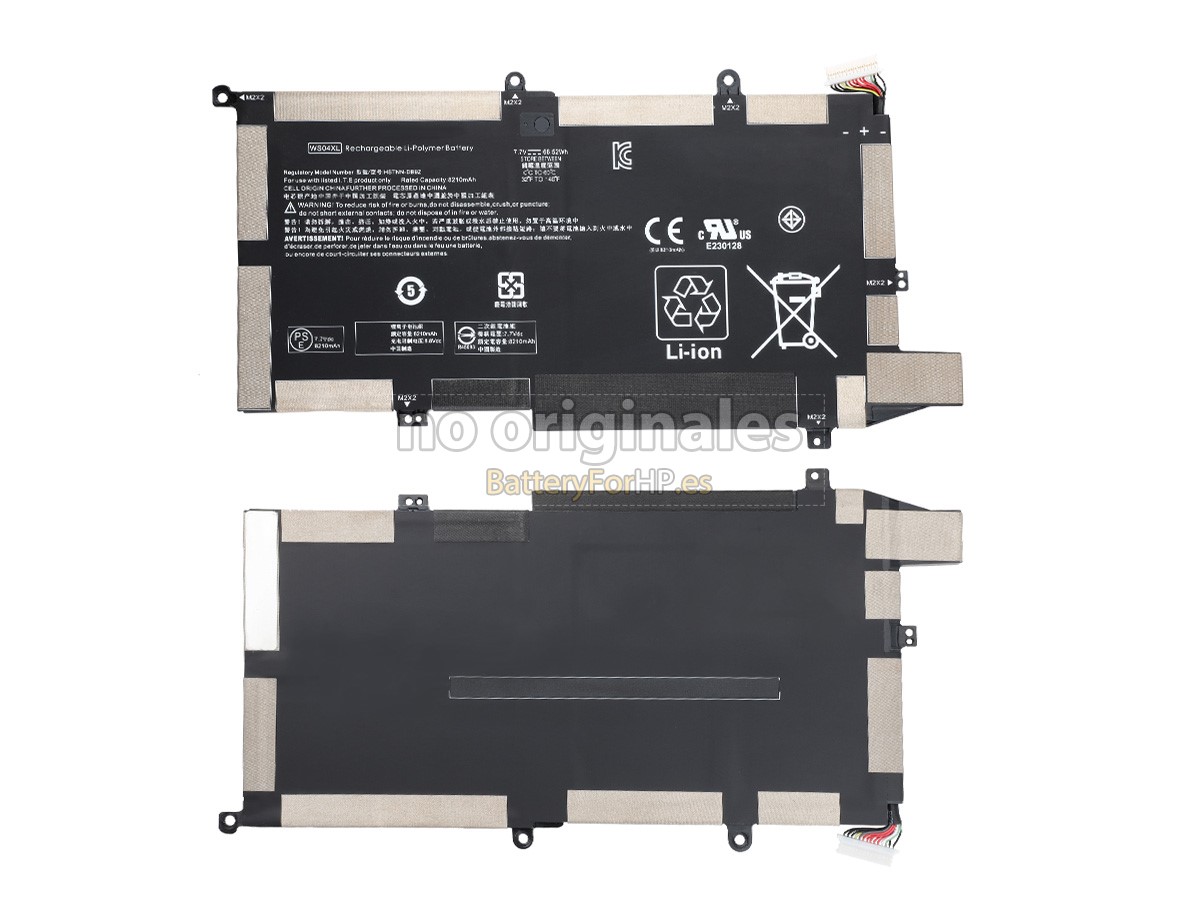 7.7V 66.52Wh batería para HP Spectre X360 Convertible 14-EA0036NO