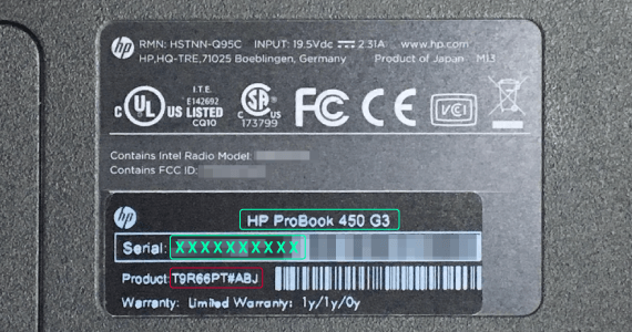 Cómo saber el modelo de mi portátil HP? 